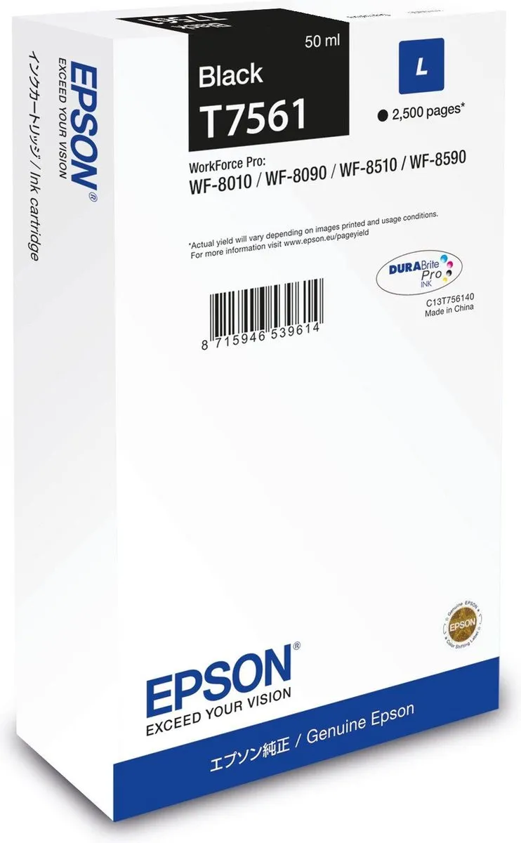 Epson C13T75614N Inktcartridge