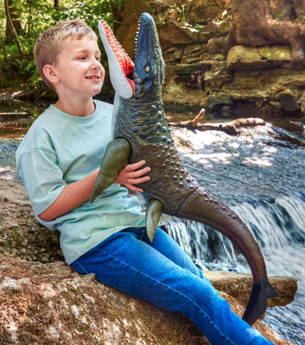 Mattel Jurassic World Rebirth Supergrote Mosasaurus 91cm