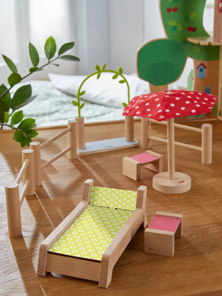 Haba Little Friends Poppenhuismeubels Tuin - Meerkleurig