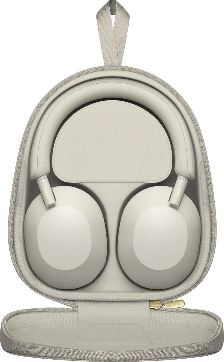 Sony WH-1000XM5 Noise Cancelling Koptelefoon - Zilver - afbeelding 6 van 6