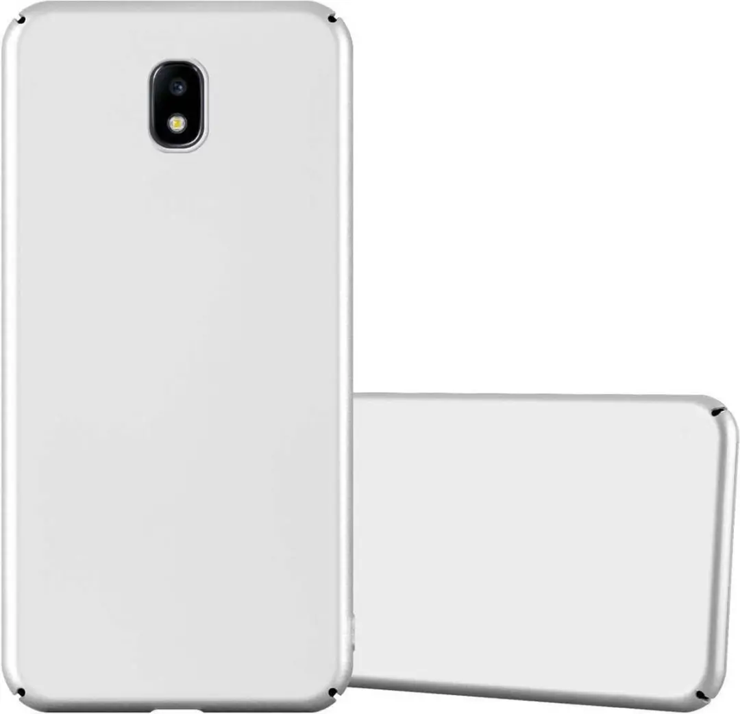 Cadorabo Hoesje geschikt voor Samsung Galaxy J5 2017 in METAAL ZILVER