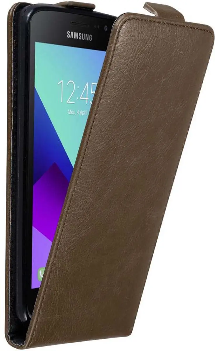 Cadorabo Hoesje geschikt voor Samsung Galaxy XCover 4 / XCover 4s in KOFFIE BRUI