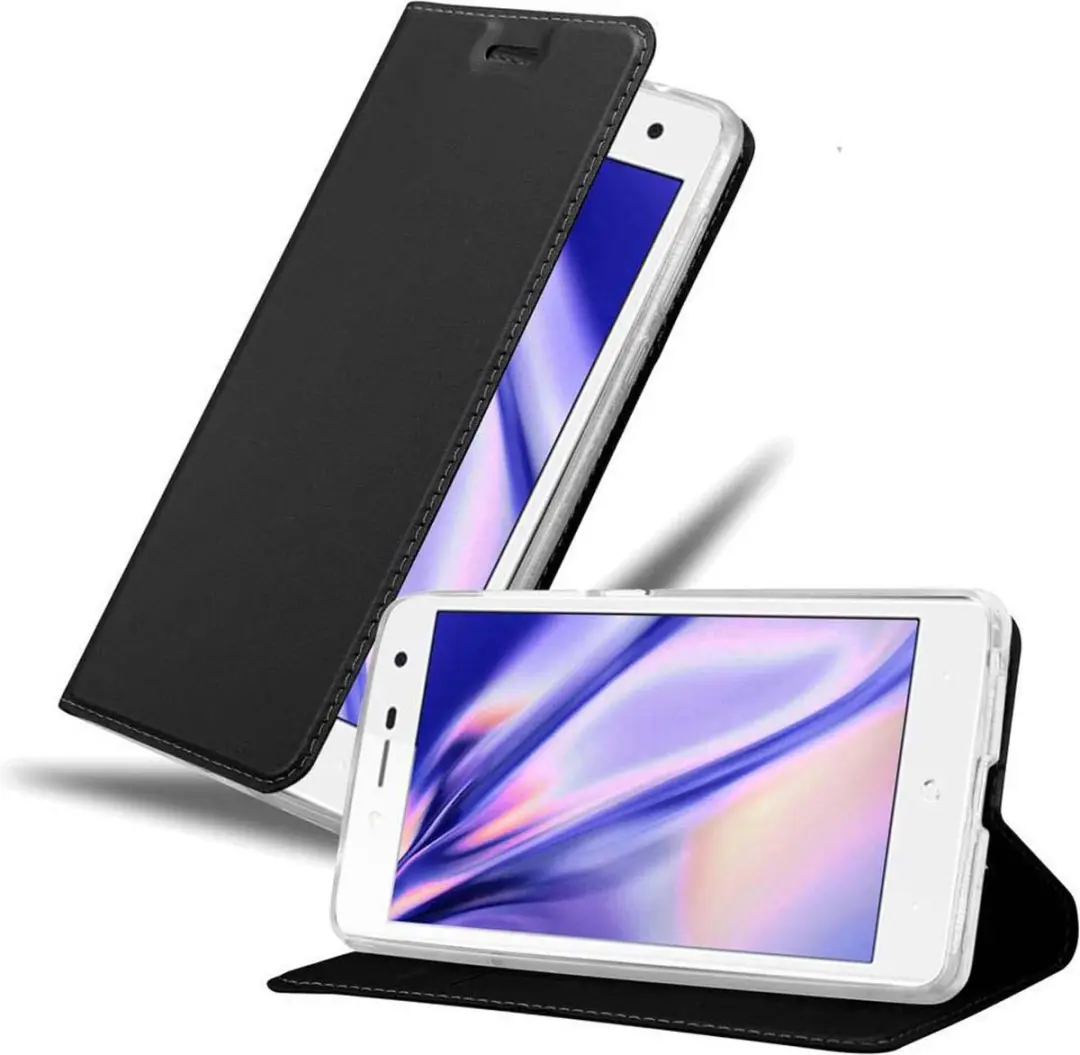 Cadorabo Hoesje geschikt voor ZTE Blade L7 in CLASSY ZWART