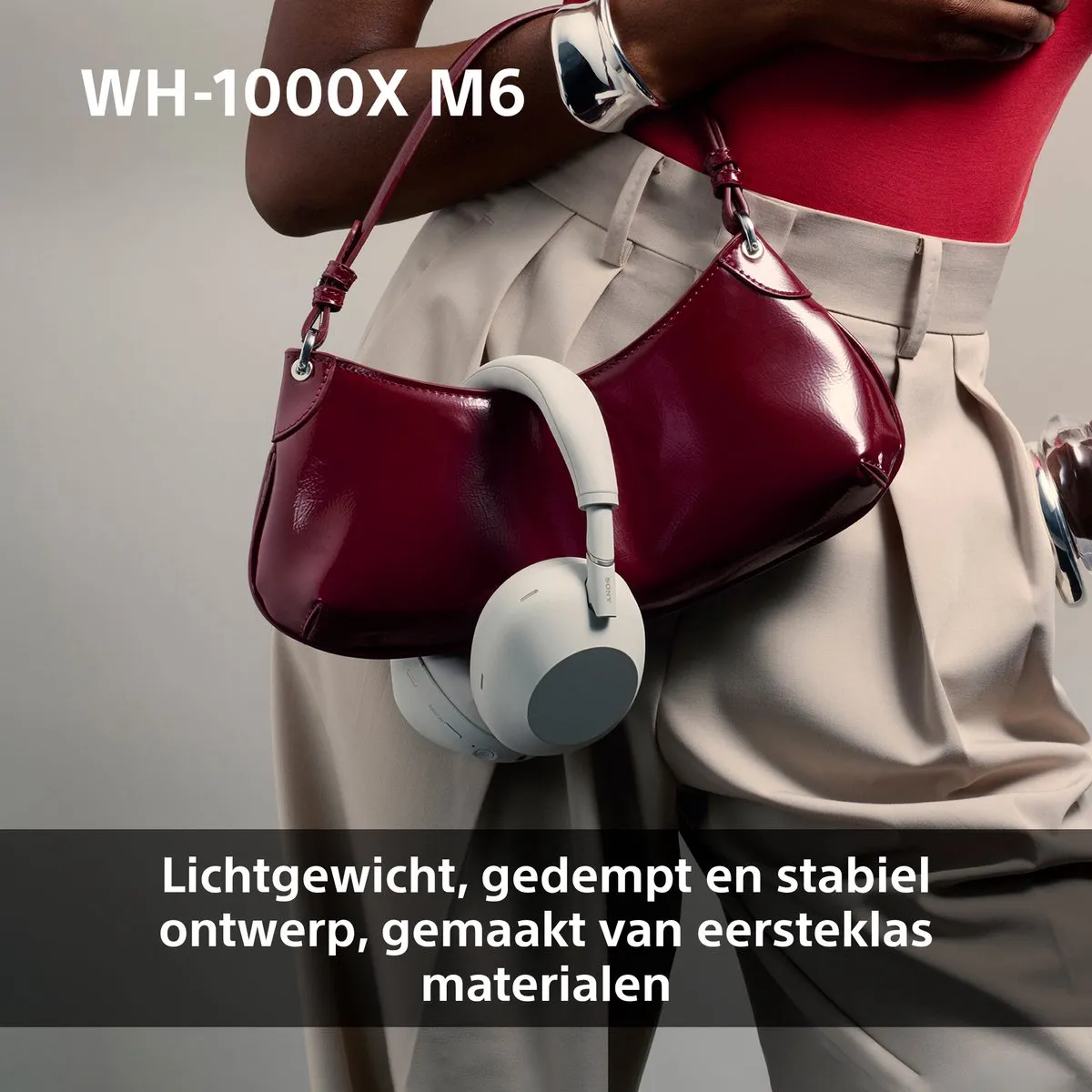 Sony WH-1000XM6 Noise Cancelling Koptelefoon - Roze - afbeelding 6 van 6
