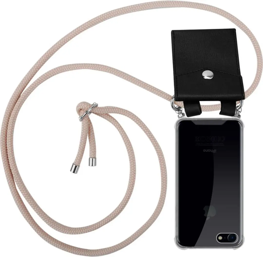 Cadorabo Hoesje geschikt voor Apple iPhone 7 / 7S / 8 / SE 2020 in PEARLY ROSE G