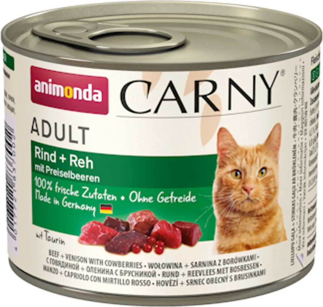 Animonda Carny Adult Rund met Hert Koebes 200g