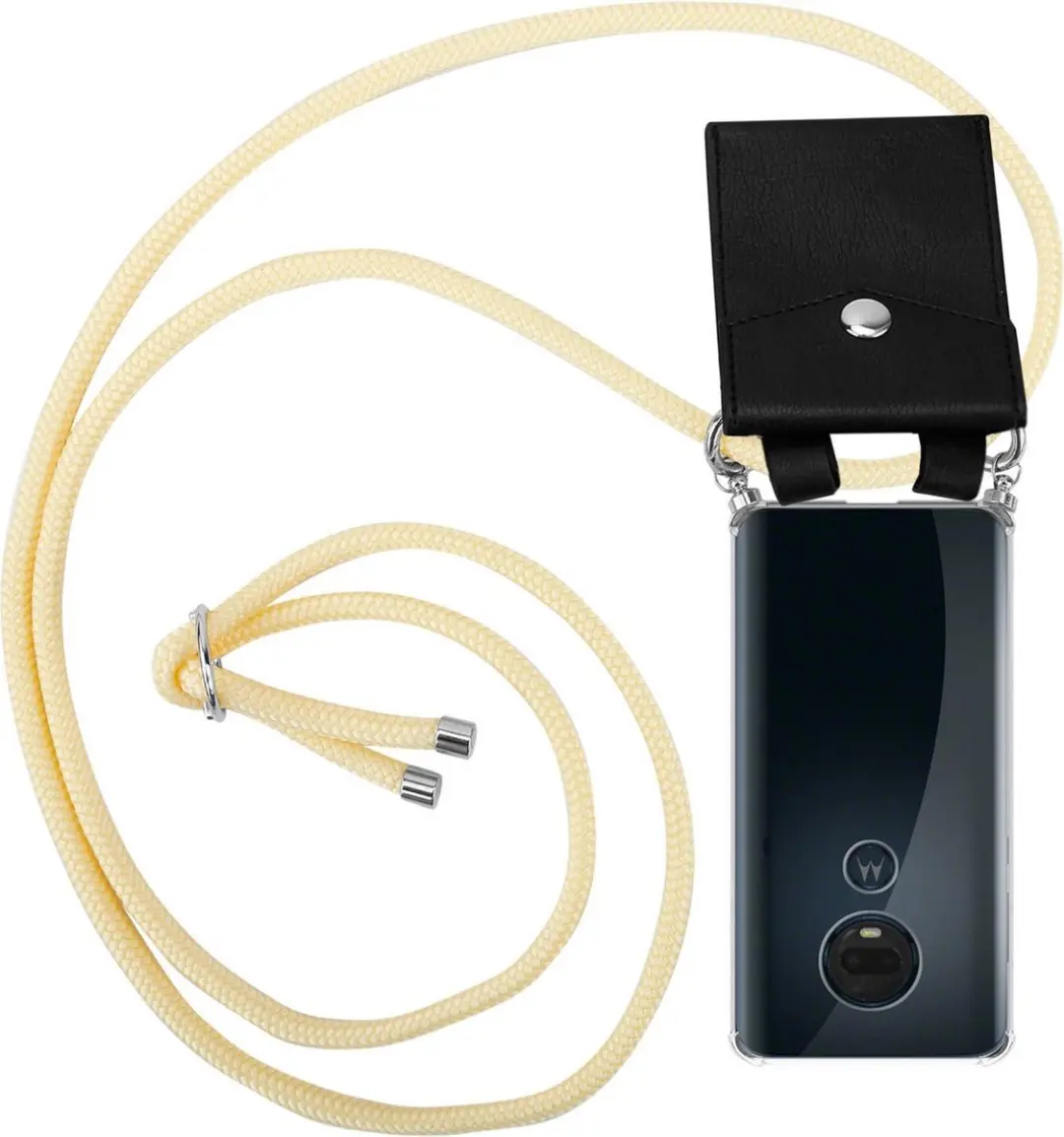 Cadorabo Hoesje geschikt voor Motorola MOTO G7 / G7 PLUS in ROOM BEIGE