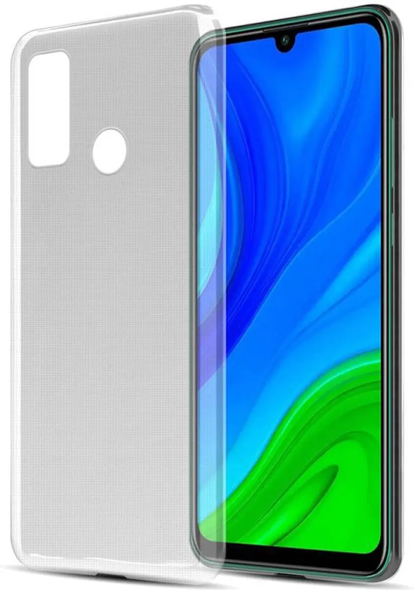Cadorabo Hoesje geschikt voor Huawei P SMART 2020 in VOLLEDIG TRANSPARANT