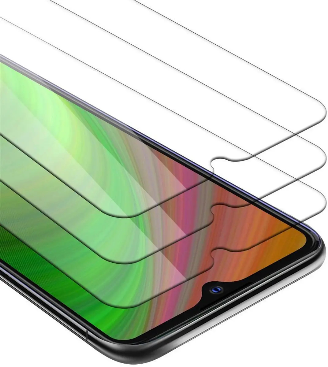 Cadorabo 3x Screenprotector geschikt voor WIKO VIEW 4 LITE