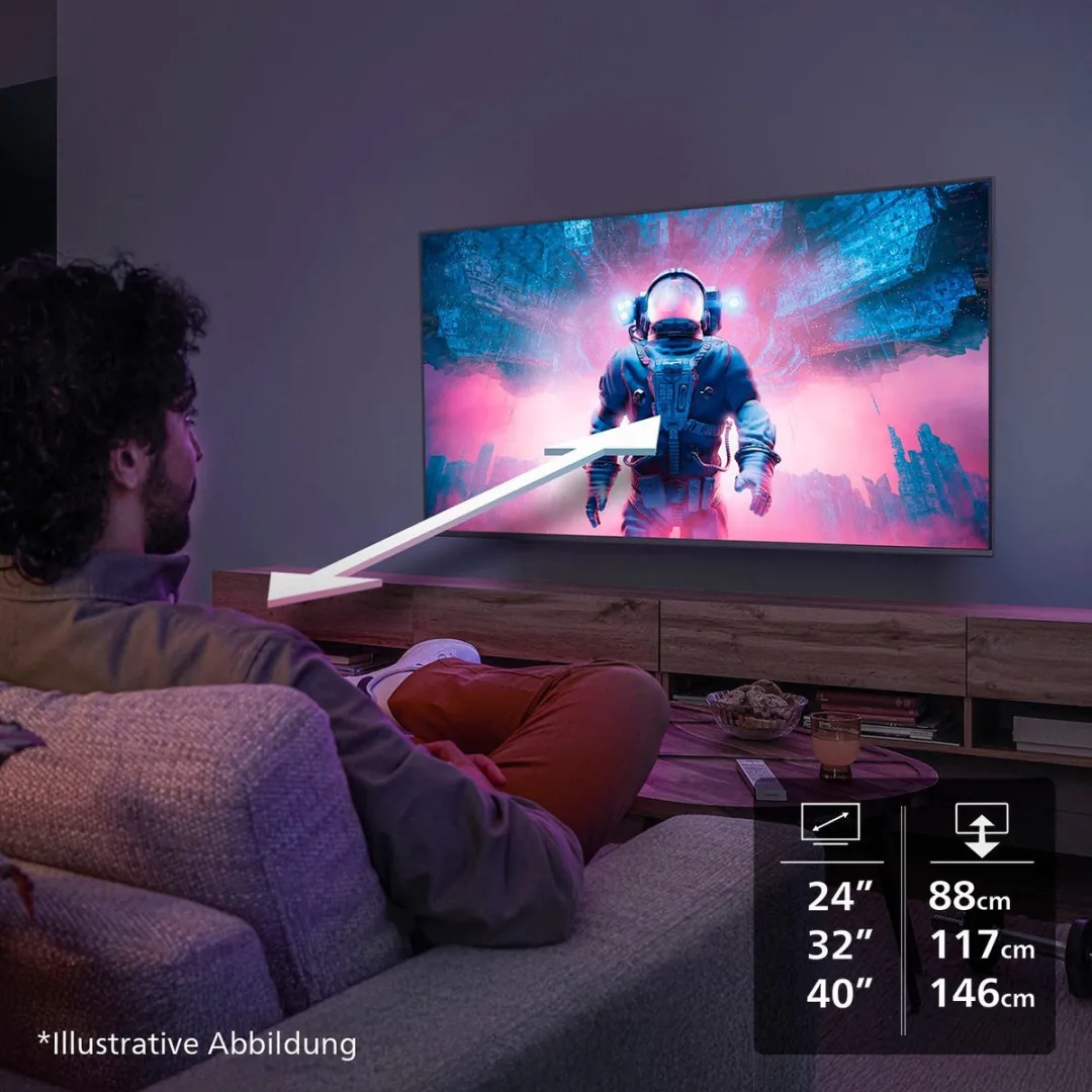 Philips 40PFK5300 TV - 20W - 3x HDMI - Zwart