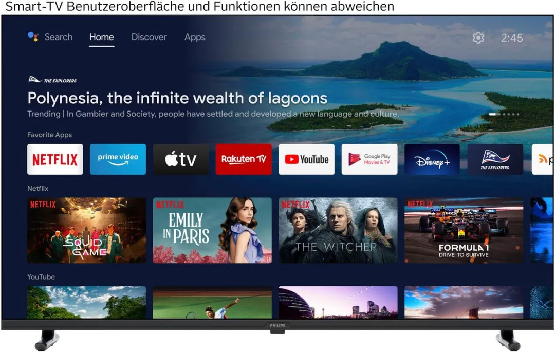 Philips 40PFK5300 TV - 20W - 3x HDMI - Zwart