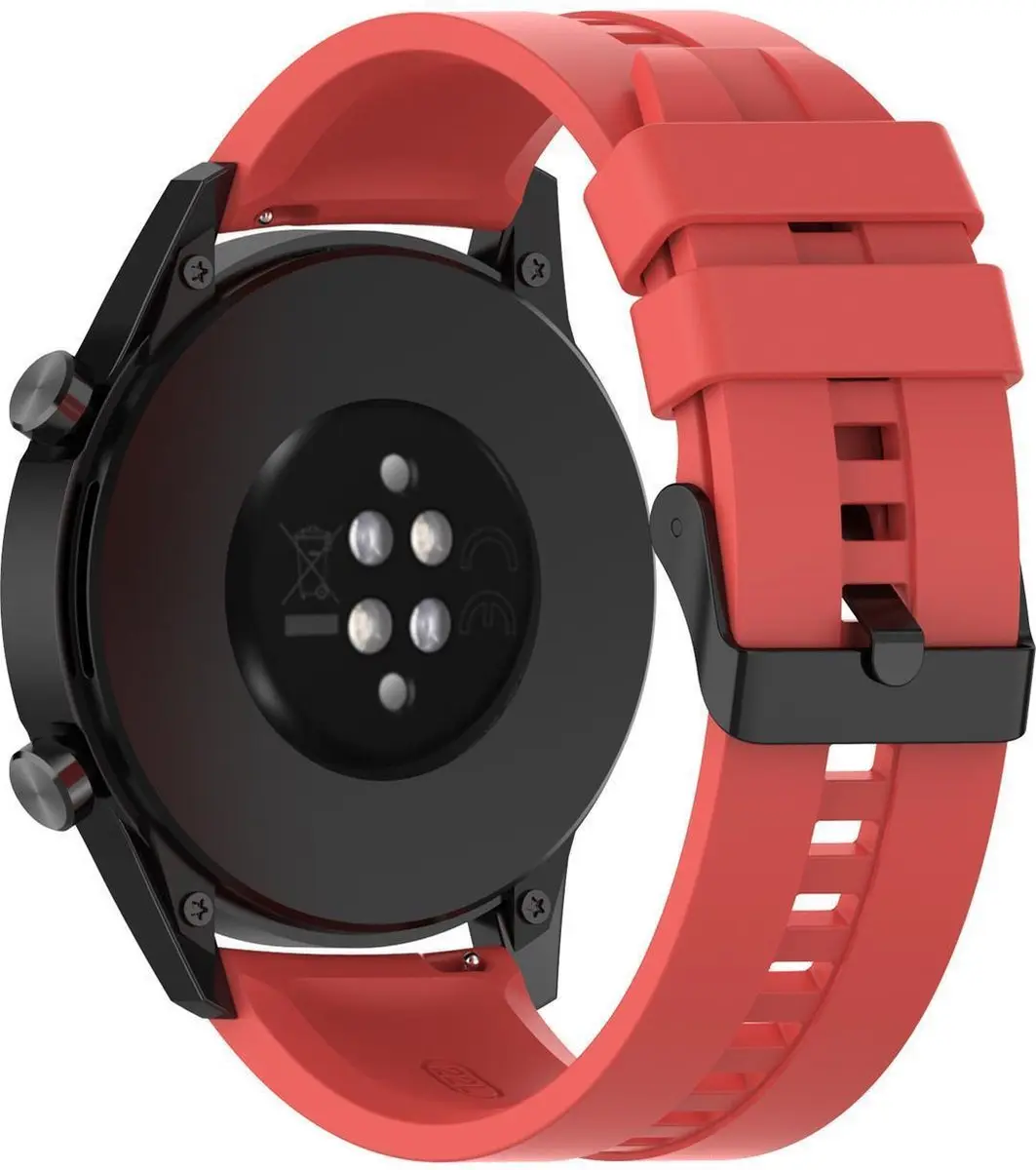 Cadorabo Silicone Bandje 22mm geschikt voor Samsung Galaxy Gear S3 / Gear 2 in R