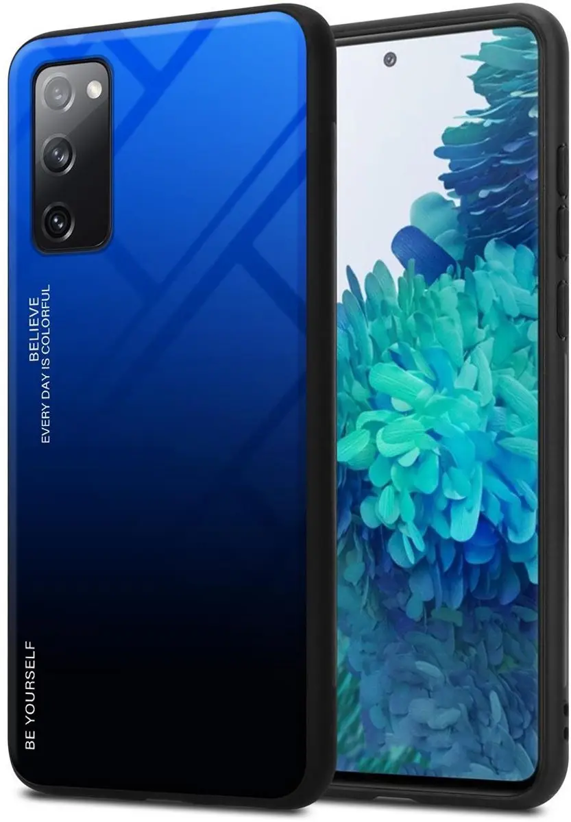 Cadorabo Hoesje geschikt voor Samsung Galaxy S20 FE in BLAUW