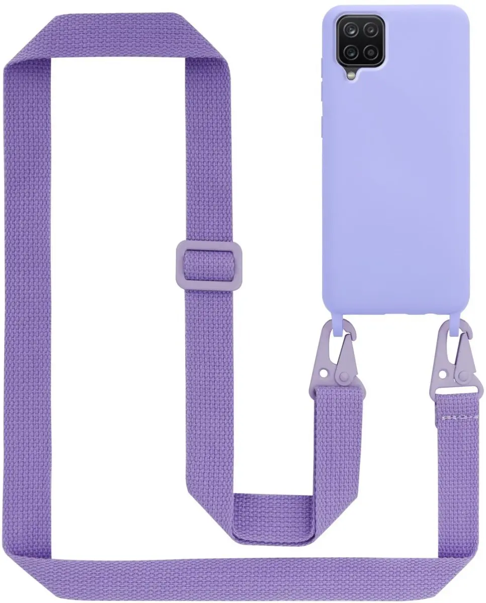 Cadorabo Mobiele telefoon ketting geschikt voor Samsung Galaxy A12 / M12 in LIQU