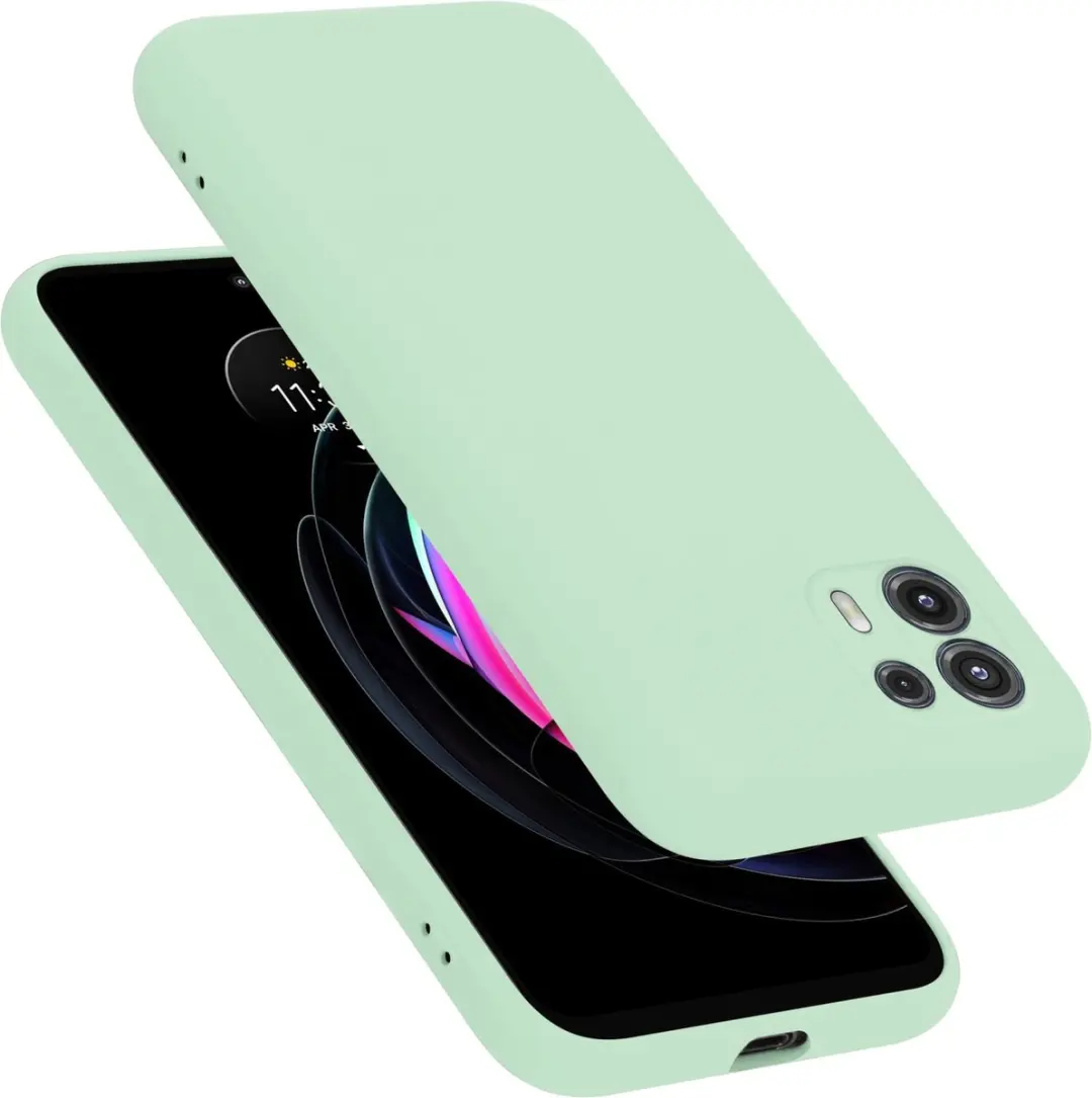 Cadorabo Hoesje geschikt voor Motorola EDGE 20 LITE / FUSION in LIQUID LICHT GRO