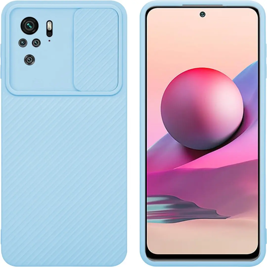 Cadorabo Hoesje geschikt voor Xiaomi RedMi NOTE 10 4G / RedMi NOTE 10S in Bonbon