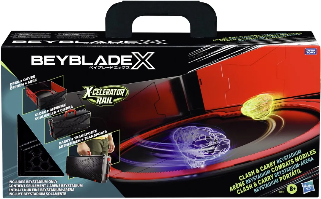 Hasbro Beyblade BBX Clash & Carry Beystadium - Multicolor