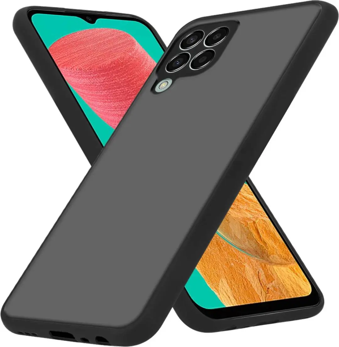 Cadorabo Hoesje geschikt voor Samsung Galaxy M33 5G in MATT ZWART