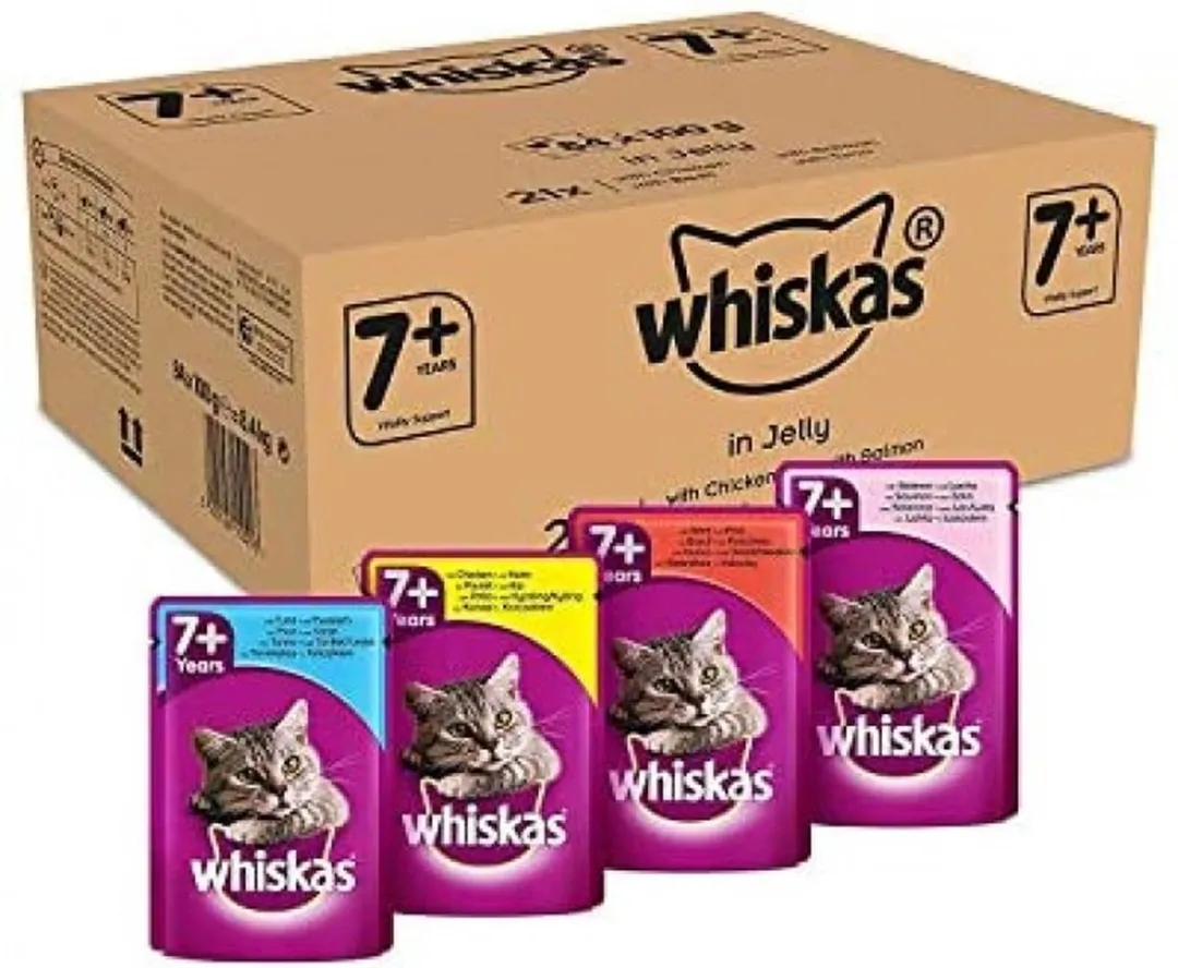 Whiskas Food Pouches Mixed Selection 120x85g