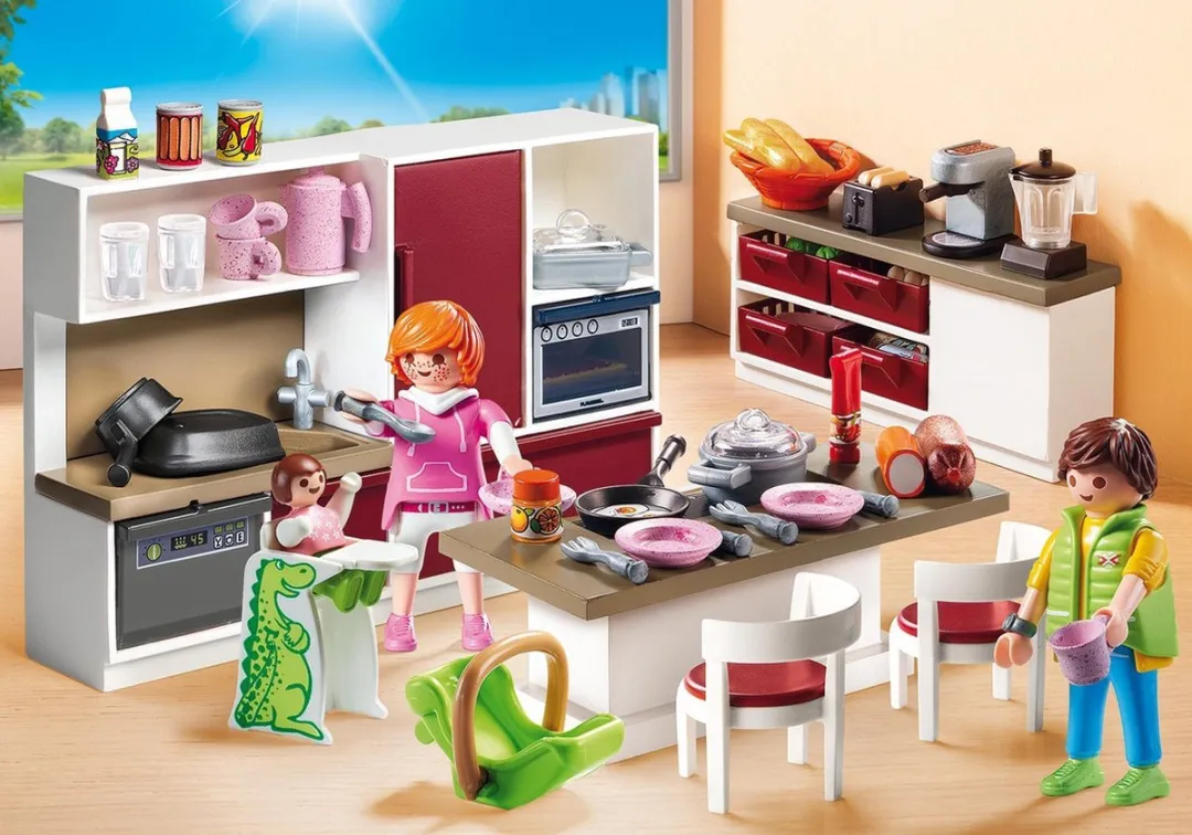 Playmobil City Life Leefkeuken 9269 - Multicolor - afbeelding 6 van 6