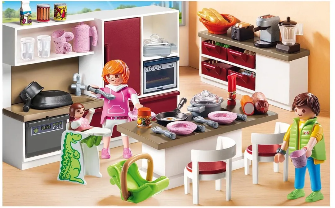 Playmobil City Life Leefkeuken 9269 - Multicolor