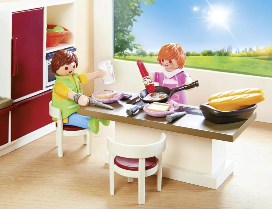 Playmobil City Life Leefkeuken 9269 - Multicolor