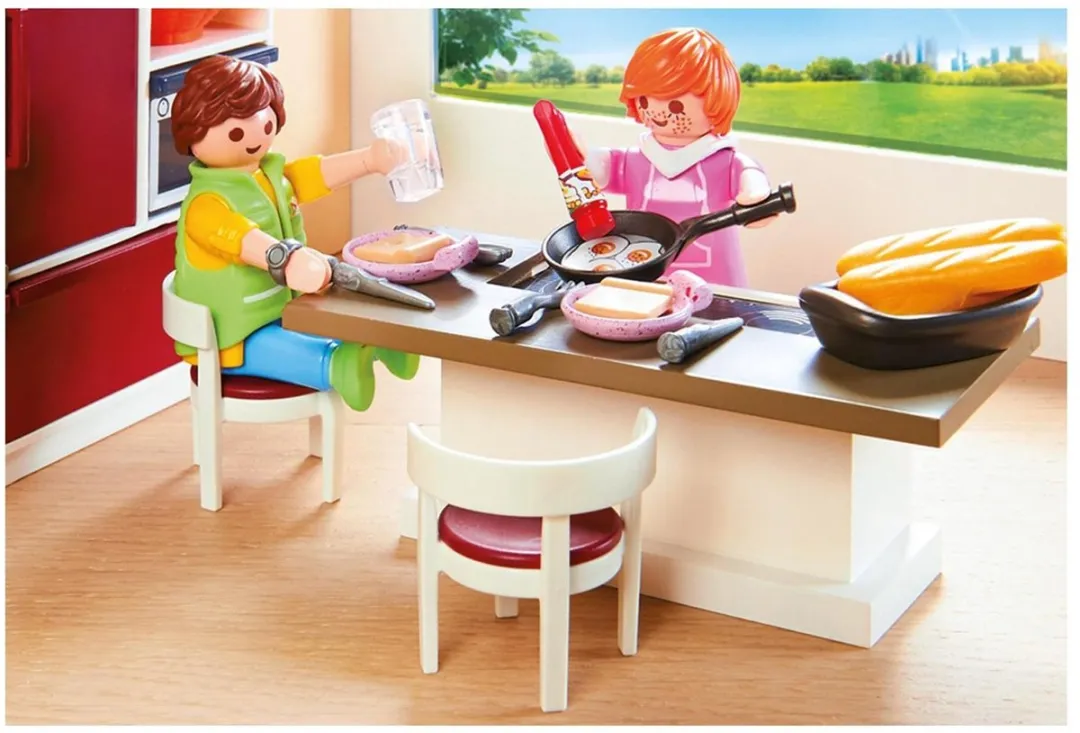 Playmobil City Life Leefkeuken 9269 - Multicolor
