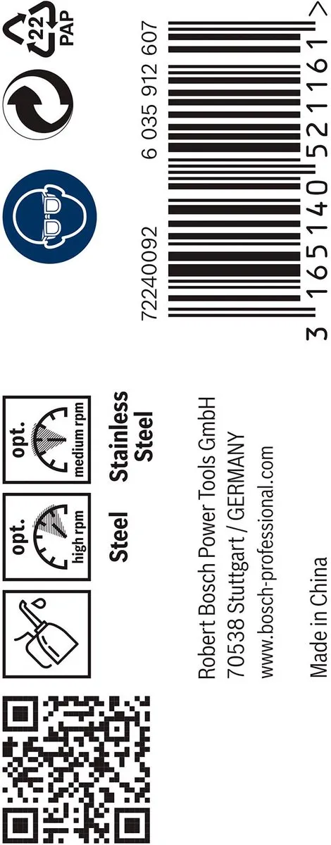 Bosch Professional ST. LINE HSS-CO Boor 4.1mm - 10 Stuks