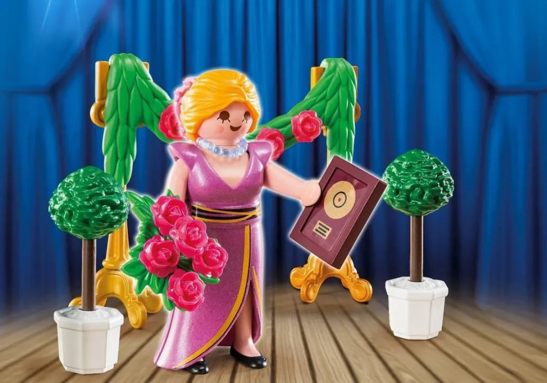 Playmobil 4788 Star avec Trophée - Multicolor