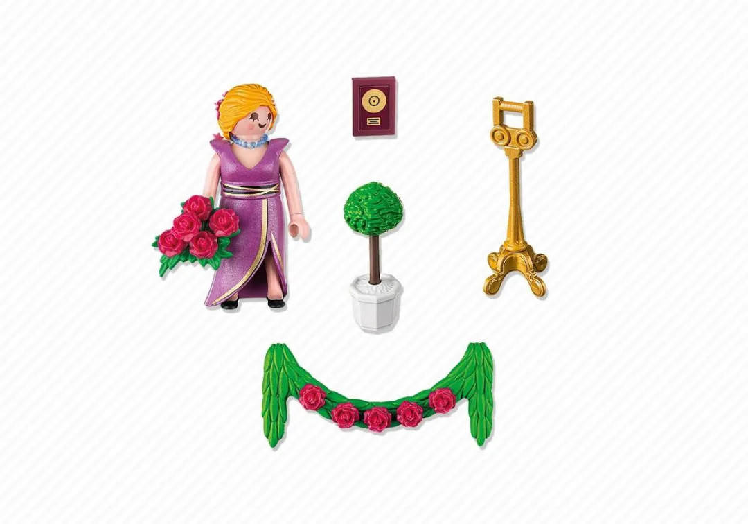 Playmobil 4788 Star avec Trophée - Multicolor