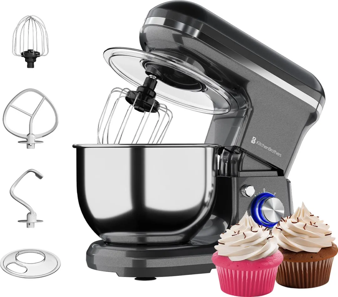 KitchenBrothers 1200W Keukenmachine 5L