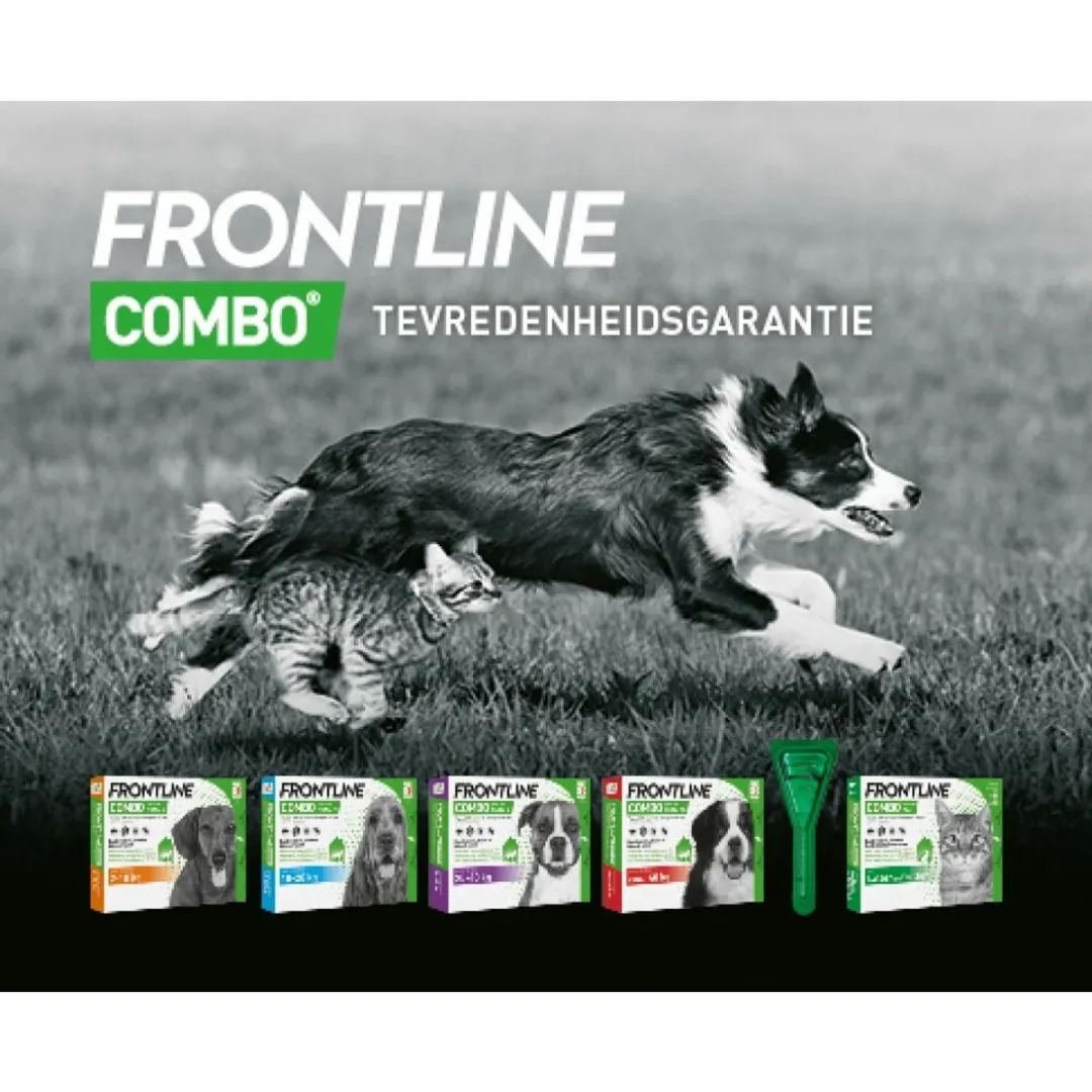 Frontline Combo Spot On Hond 20-40kg - 2x6 Pipetten