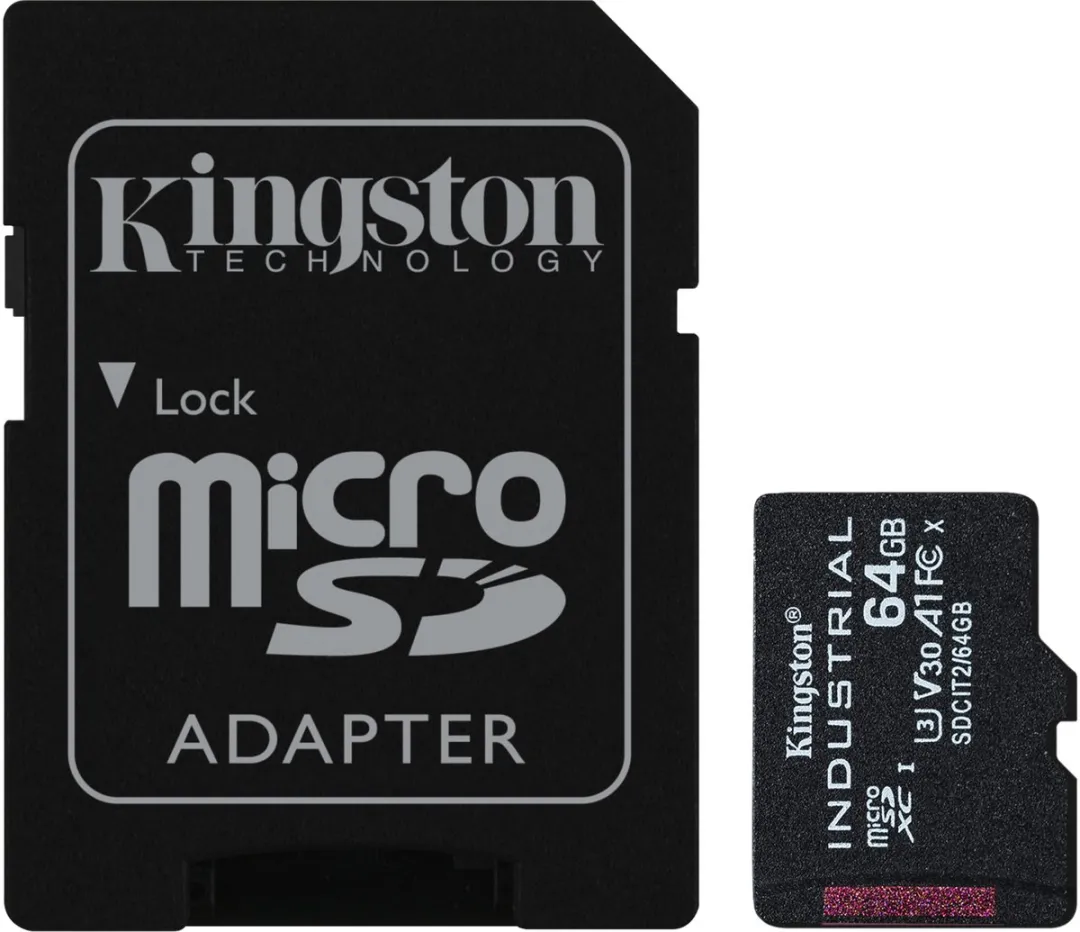 Kingston Industrial 64GB MicroSDXC UHS-I SDCIT2/64GB