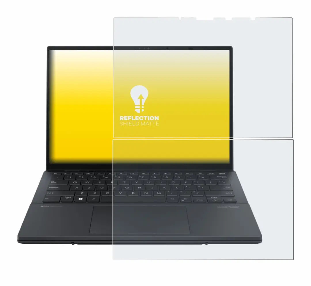 upscreen Screenprotector ASUS ZenBook Duo OLED UX8406 - Mat - afbeelding 5 van 6