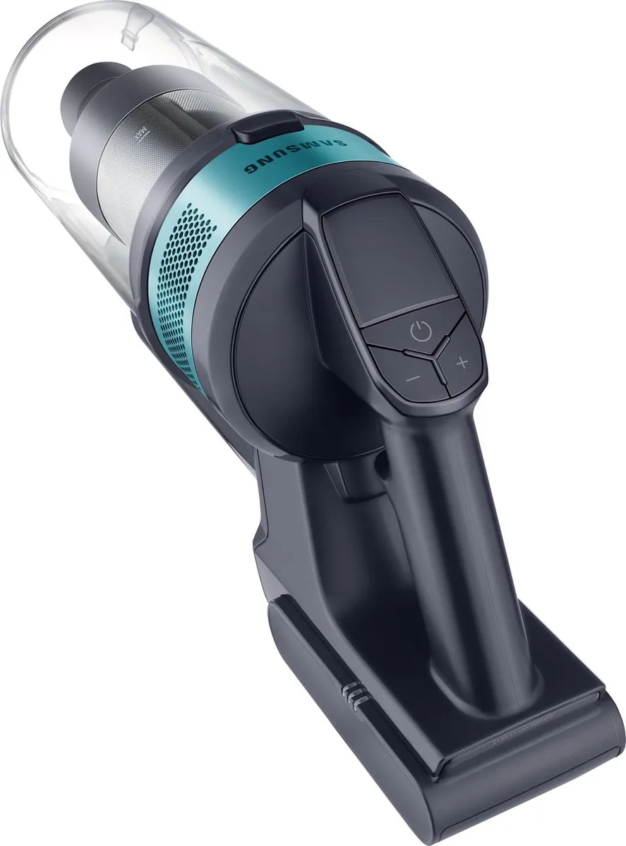 Samsung VS15A6031R1 Steelstofzuiger 410W - 0,8L - Zwart/Muntkleur