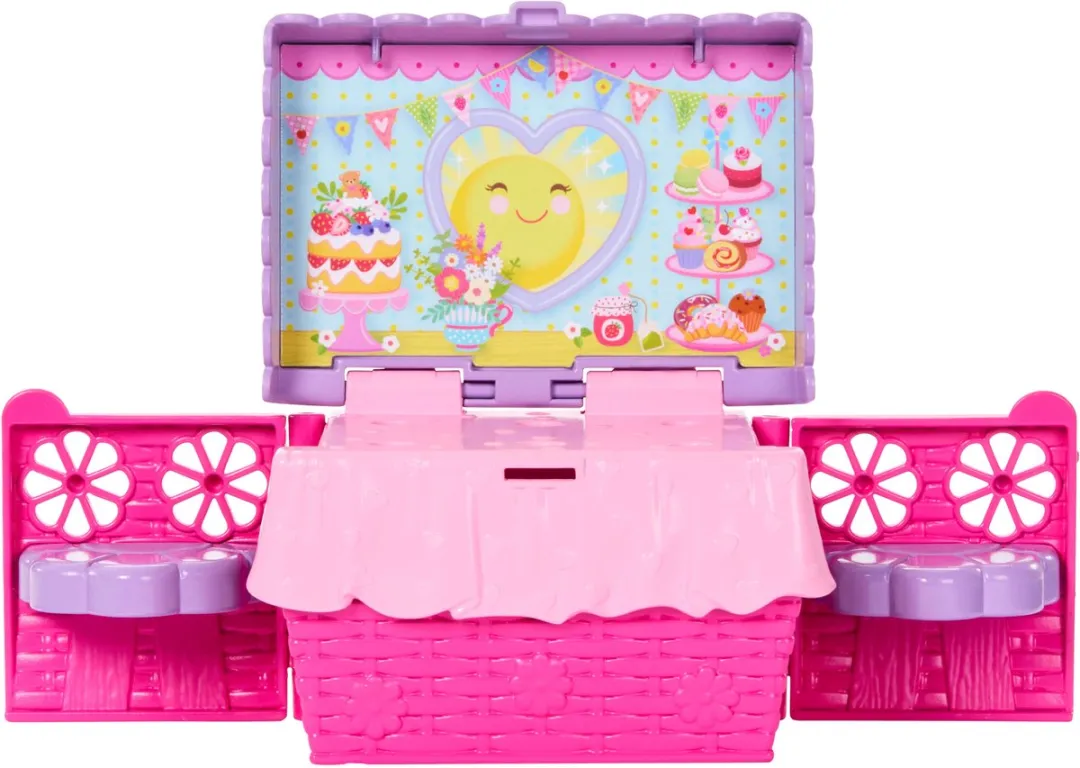 Barbie Chelsea Familie en Vrienden Club Pop-up Theefeestje - JJB40 - afbeelding 6 van 6