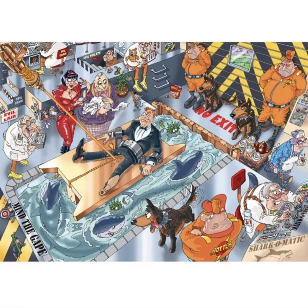 Jumbo Wasgij 13 Mystery A Purrrfect Escape Legpuzzel 500 Stuks - Multi