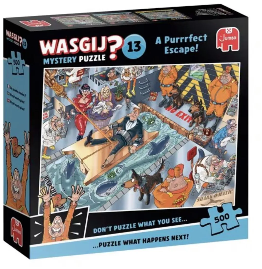 Jumbo Wasgij 13 Mystery A Purrrfect Escape Legpuzzel 500 Stuks