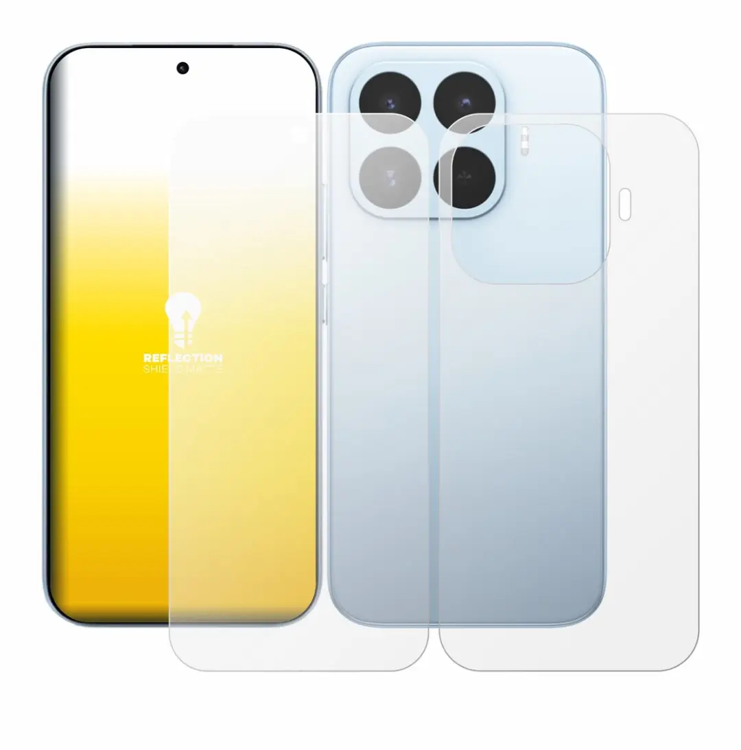 upscreen - Screenprotector voor Xiaomi 17T (Voor+Achter) - Folie Beschermfolie anti glare matte - afbeelding 6 van 6