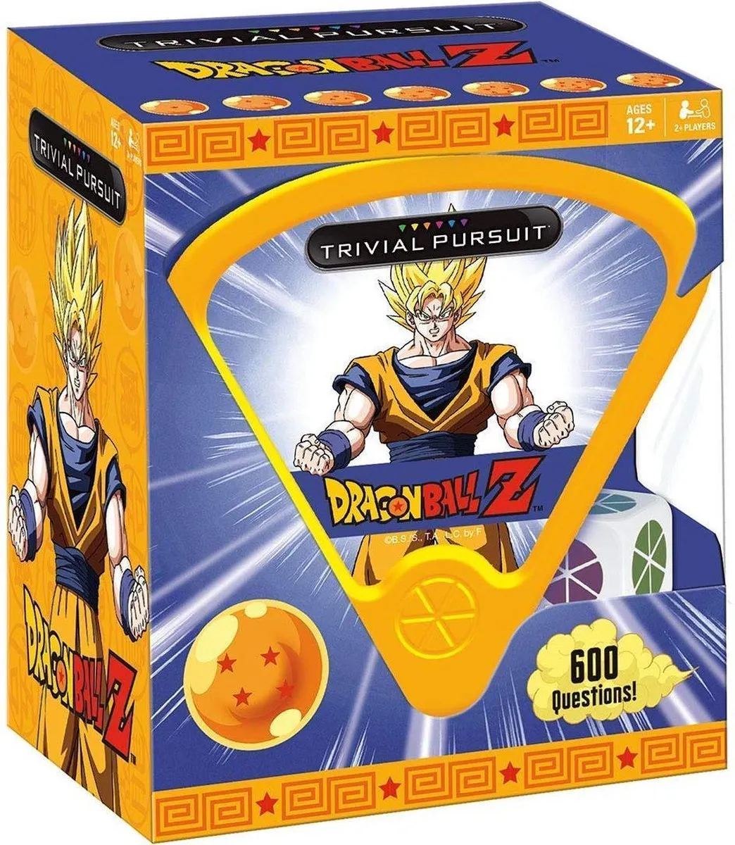 Winning Moves Trivial Pursuit Dragon Ball Z Voyage Edition