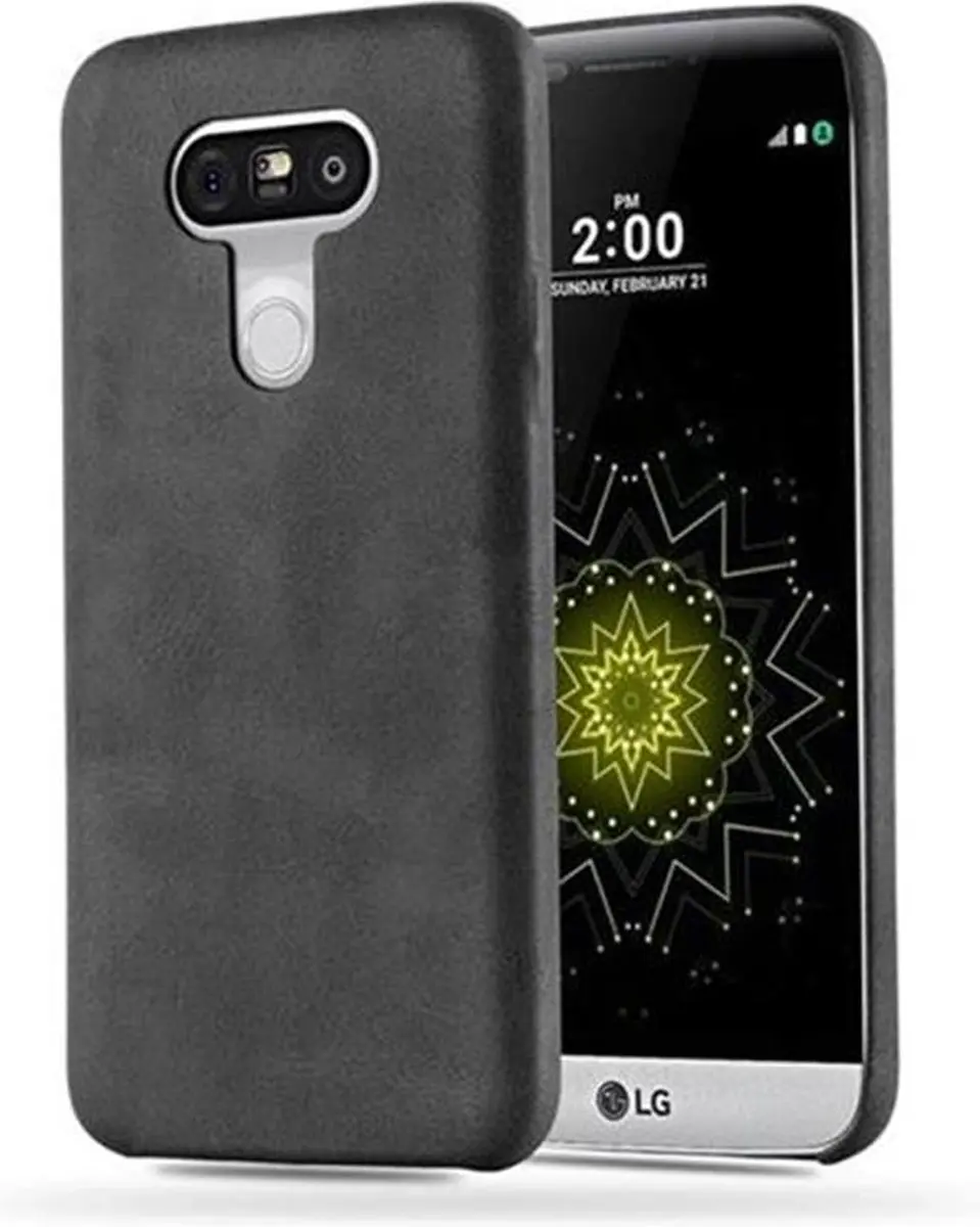 Cadorabo Hoesje geschikt voor LG G5 in VINTAGE ZWART