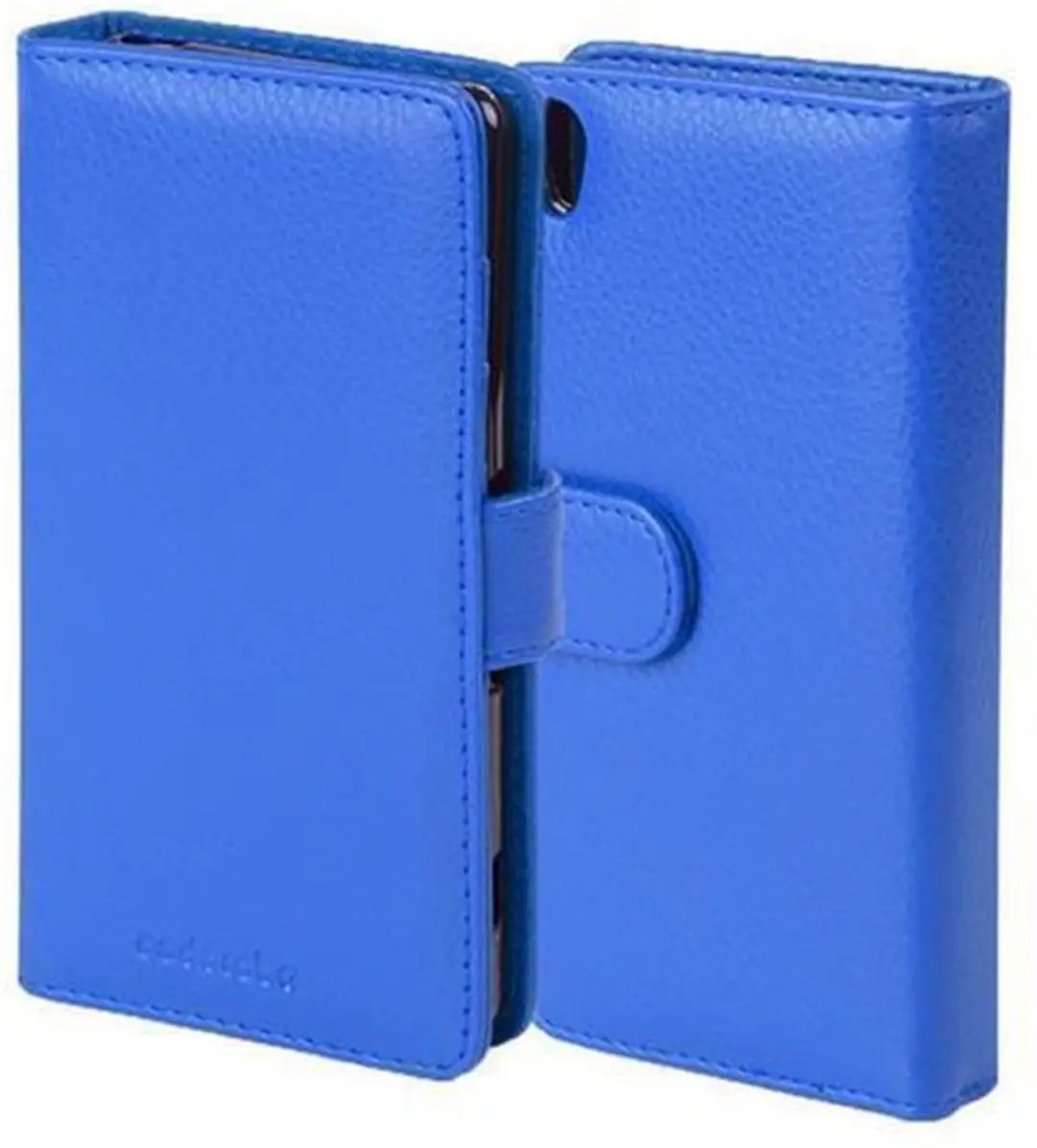 Cadorabo Hoesje geschikt voor Sony Xperia Z5 COMPACT in NEPTUNUS BLAUW