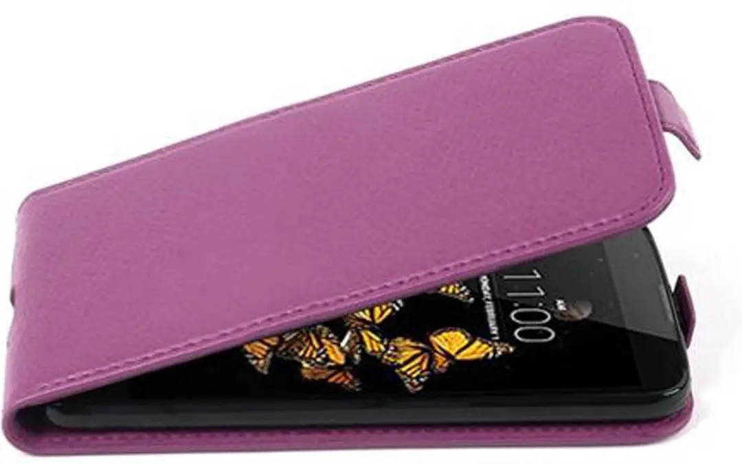 Cadorabo Hoesje geschikt voor LG K8 2016 in BORDEAUX PAARS