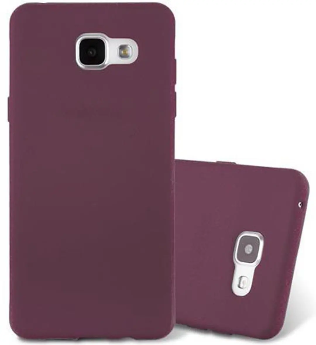 Cadorabo Hoesje geschikt voor Samsung Galaxy A3 2016 in FROST BORDEAUX PAARS