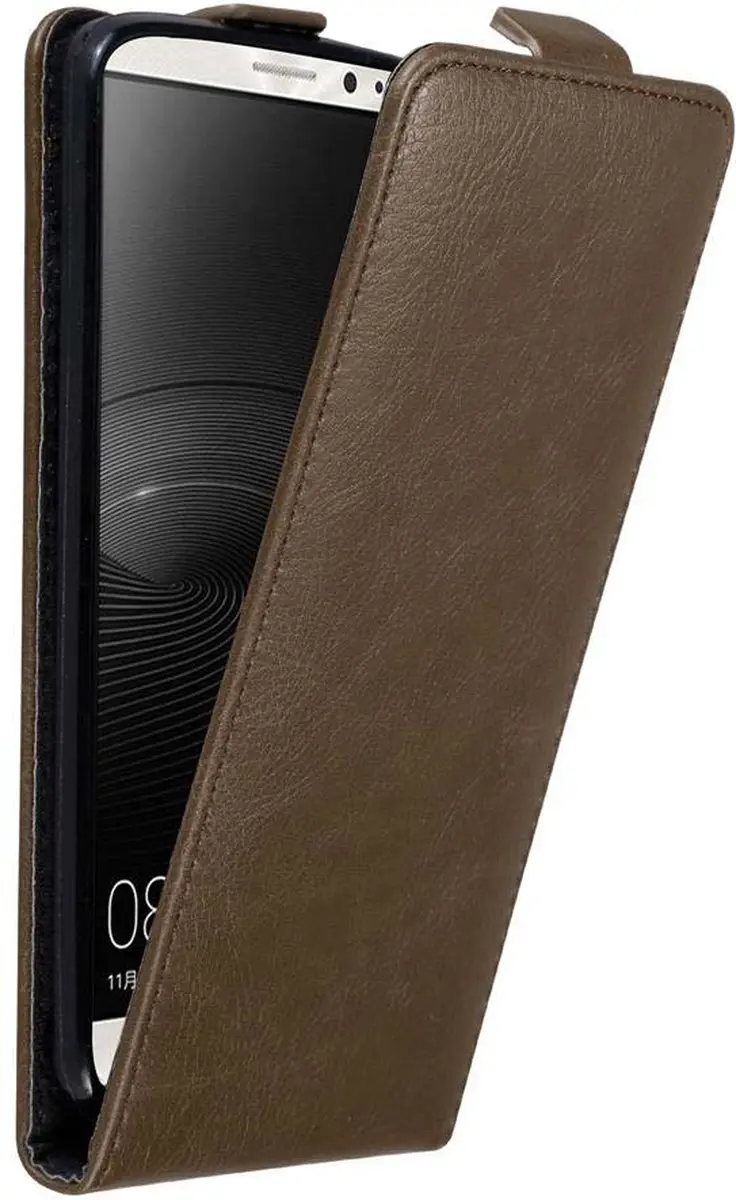 Cadorabo Hoesje geschikt voor Huawei MATE 8 in KOFFIE BRUIN