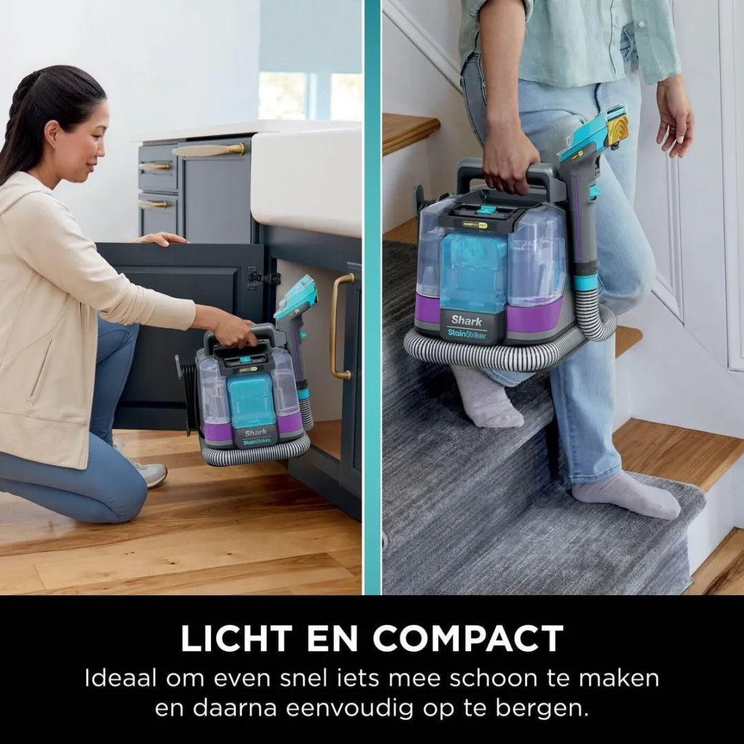 Shark StainStriker PX250EUT Vlekkenreiniger 450W - Paars
