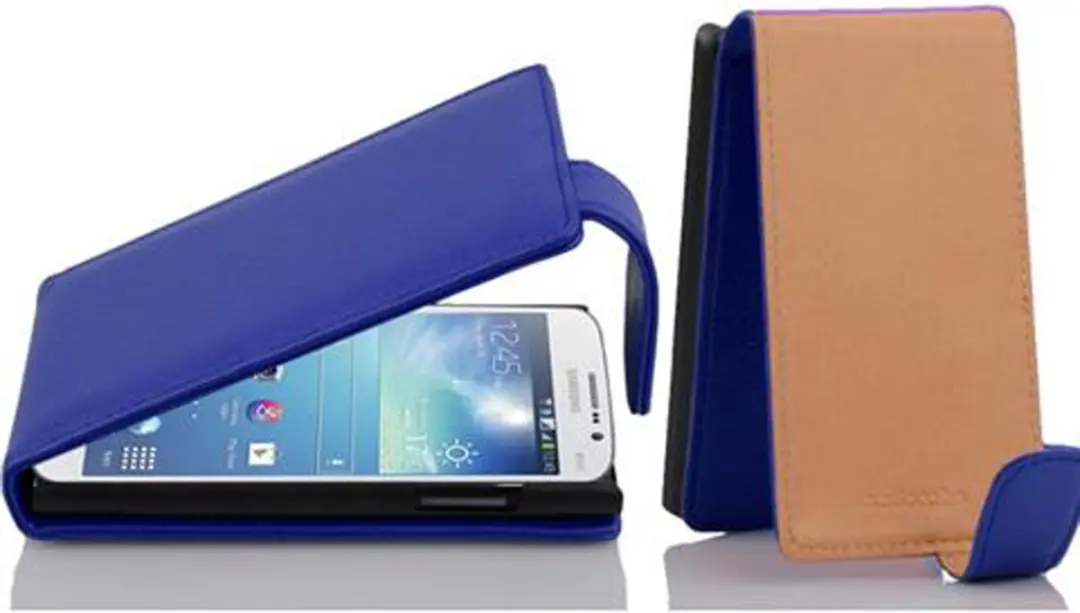 Cadorabo Hoesje geschikt voor Samsung Galaxy MEGA 5.8 in KONINGSBLAUW
