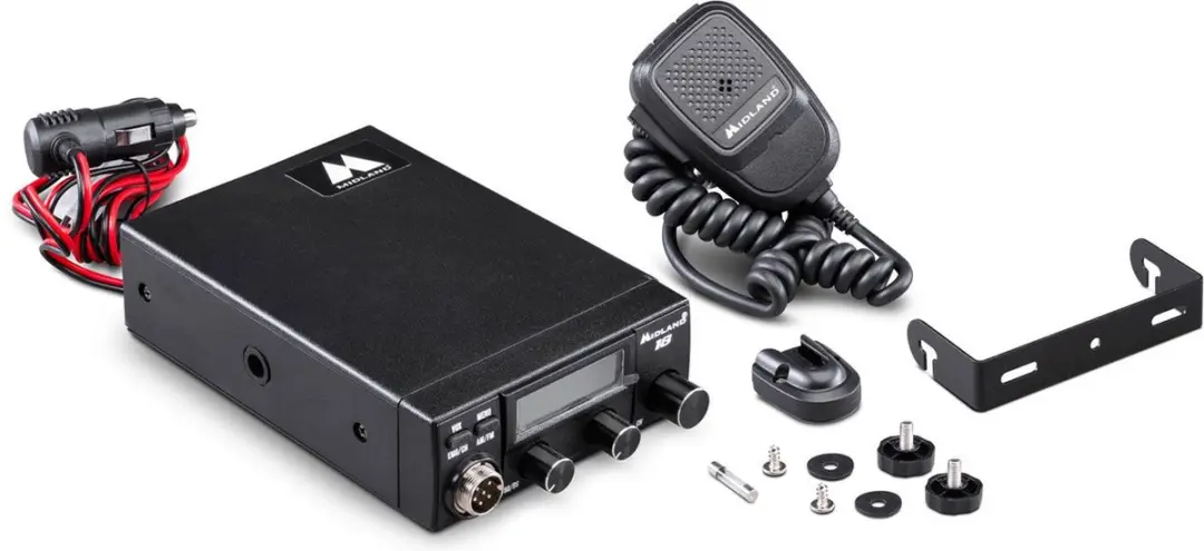 Midland 18 CB Radio - 40 Kanalen - Zwart - afbeelding 2 van 2