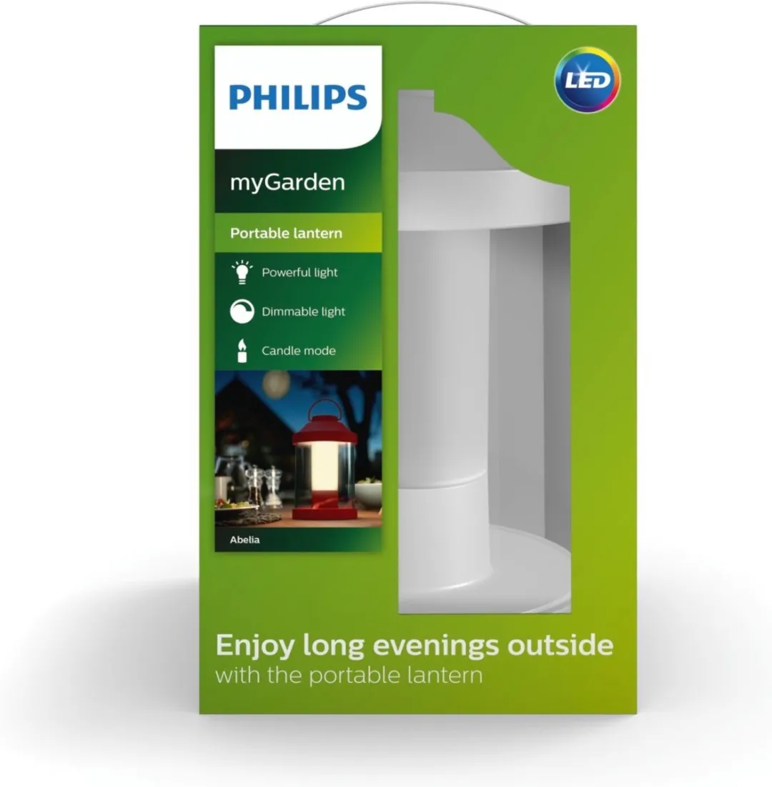 Philips Abelia Tafellamp 1 Lichtpunt 350lm - Wit