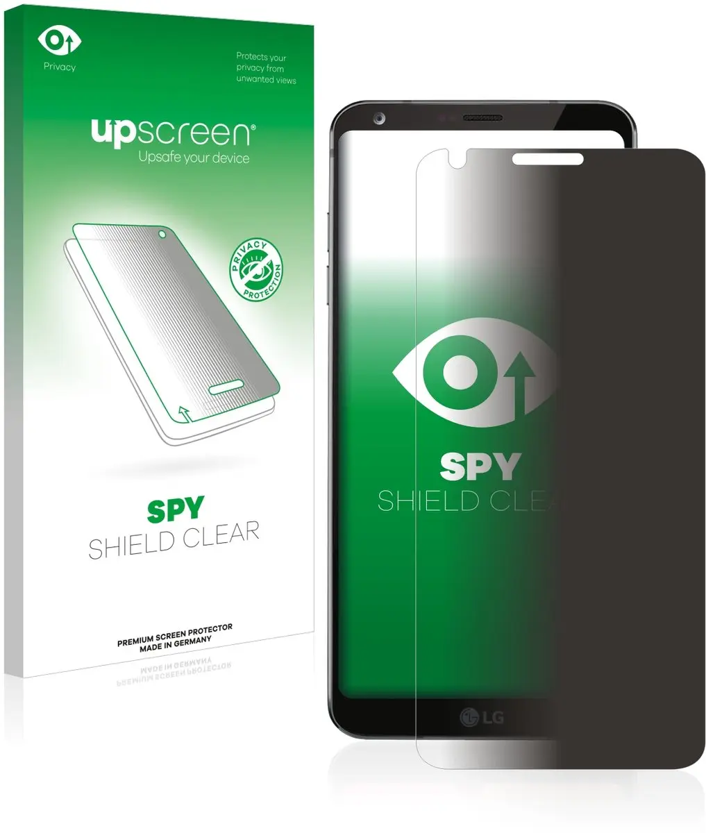 upscreen Spy Shield privacy screenprotector LG G6